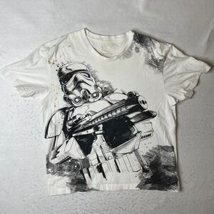 MARC ECKO Star Wars Stormtrooper Graphic‎ T Shirt White XXL